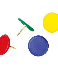 Alternative view of Puntine da disegno NikOffice: confezione con 100 u., verde