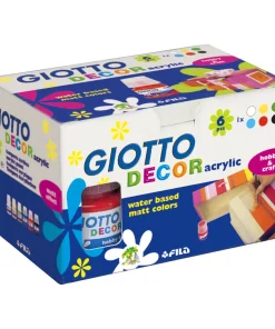 Alternative view of Colori acrilici Giotto Decor Acrylic Matt Effect: tubetto da 25 ml, confezione con 6 u., assortiti