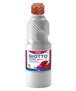 Alternative view of Colore a tempera Giotto Extra Quality Paint: bianco, [01], 500 ml, in flacone