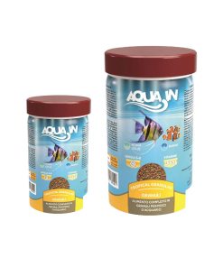 Aquain – Mangime completo per pesci tropicali in granuli