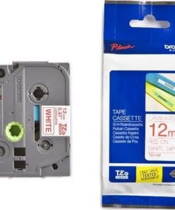 Alternative view of PTOUCH Nastro, plastific.rosso/bianco TZe-232 PT-1280VP 12 mm