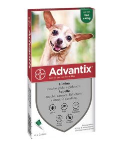 Alternative view of ADVANTIX CANI 0 – 4 KG 4 pipette