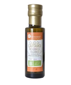 Alternative view of 0,10 LT – Olio di Cartamo Biologico Montemenardo – Bottiglia in vetro